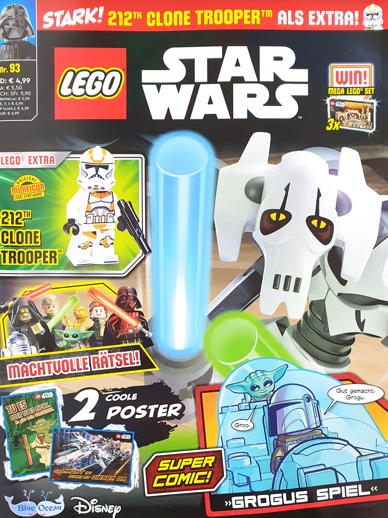 LEGO Star Wars Magazin Nr 93 2023 Mit 212th Clone Trooper Minifigur