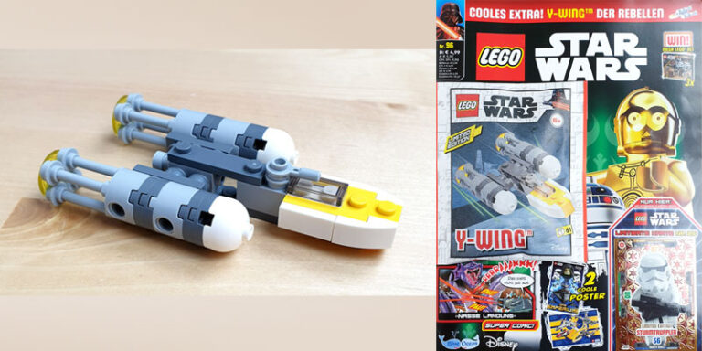 Lego Star Wars Magazin Nr Mit Y Wing Minimodell