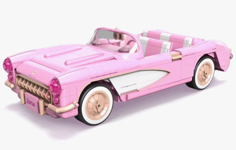 Mega Barbie The Movie Corvette Stingray Feiert Premiere