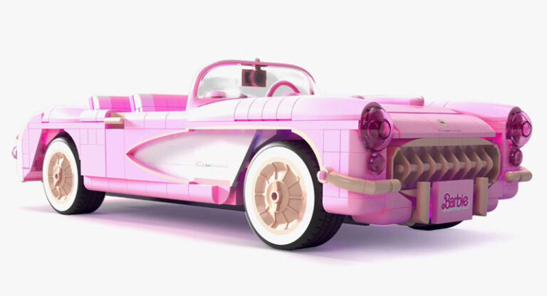 Mega Barbie The Movie Corvette Stingray Feiert Premiere