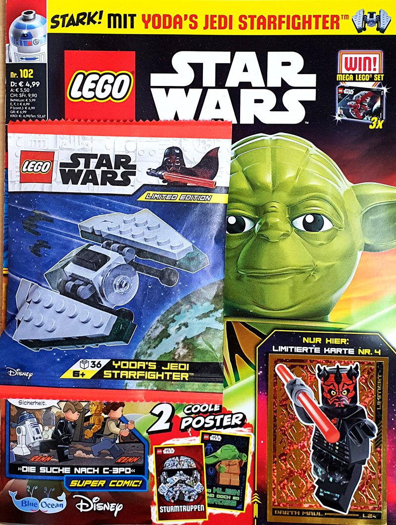 Lego Star Wars Magazin Nr Mit Yodas Jedi Starfighter