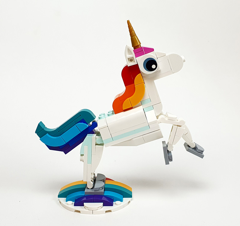 LEGO Magisches einhorn 31140 Einhorn