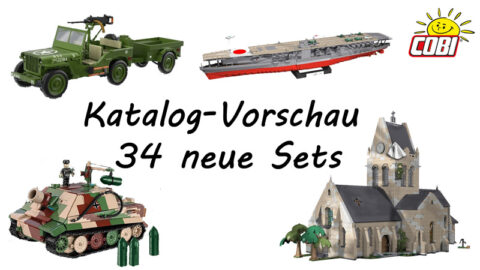 COBI-Neuheiten 2024 - Katalog-Vorschau: 34 neue Sets vorgestellt (#58)