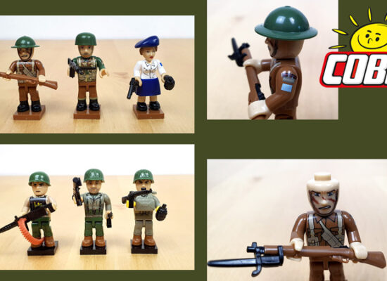 COBI D-Day Minifiguren-Sets 2054 und 2055 Review
