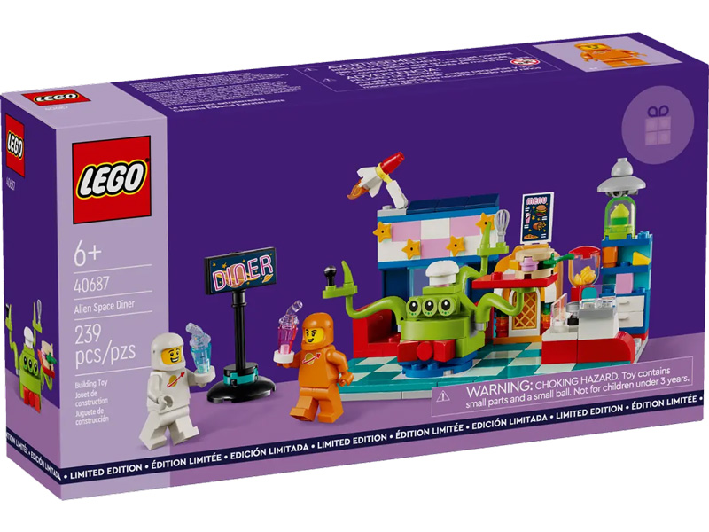 LEGO Alien-Diner 40687 GWP Box Front