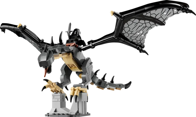 LEGO GWP Herr der Ringe Fell Beast 40693 Set auf Ruine