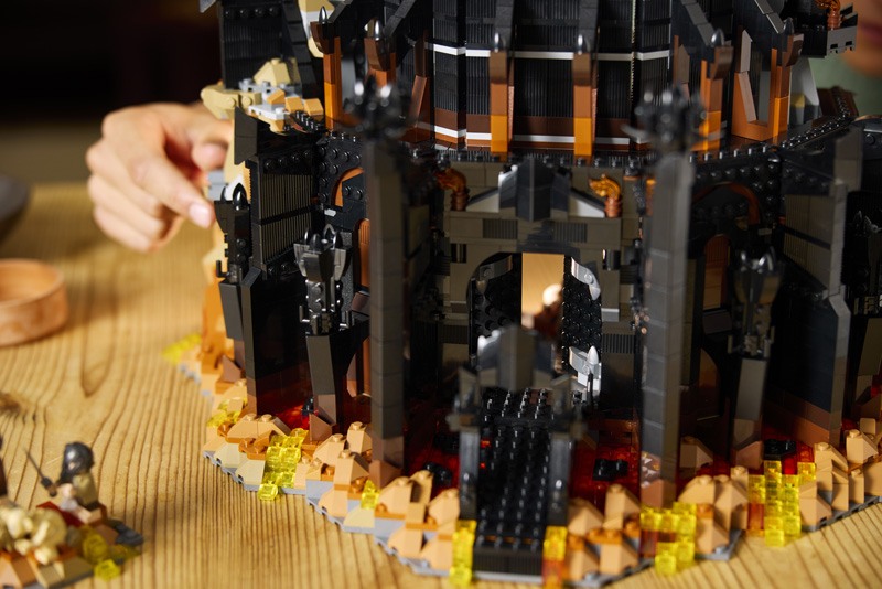 Lego Herr der Ringe Barad-Dur 10333 Set Detail