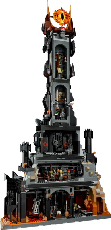 Lego Herr der Ringe Barad-Dur 10333 Set Rückseite