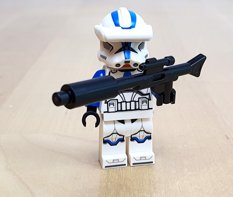 LEGO Star Wars Magazin 109 501st Clone Trooper Specialist Figur gesamt mit Blaster