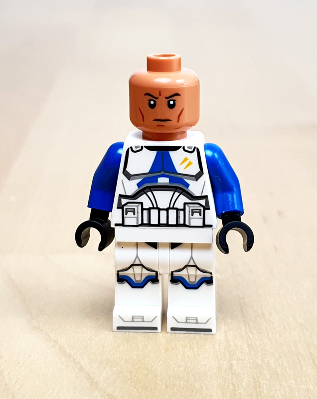 LEGO Star Wars Magazin 109 501st Clone Trooper Specialist Vorderseite ohne Helm