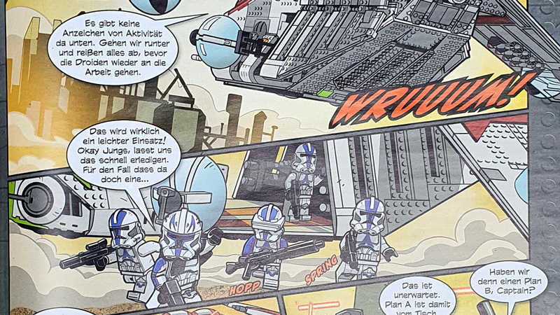 LEGO Star Wars Magazin 109 Comic