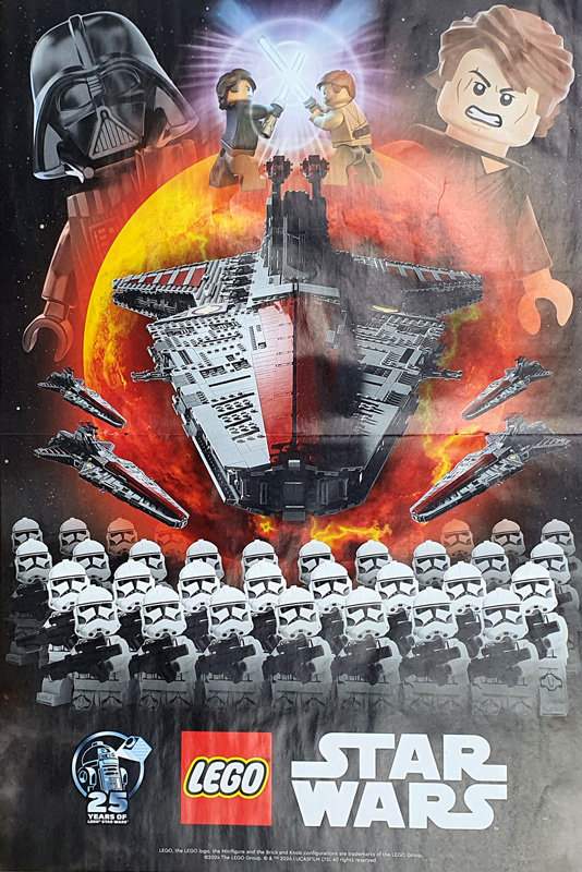 LEGO Star Wars Magazin 109 Doppelposter