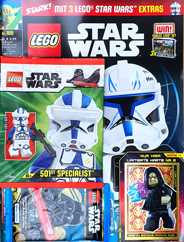 LEGO Star Wars Magazin 109 Heft komplett