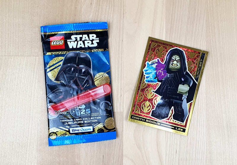 LEGO Star Wars Magazin 109 Kartenbooster und Sammelkarte