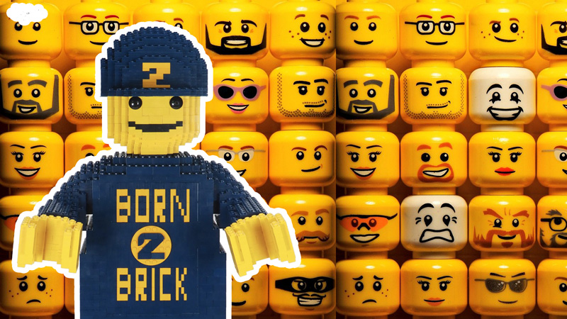 Born2brick Lego-Ausstellung 2024 Titel