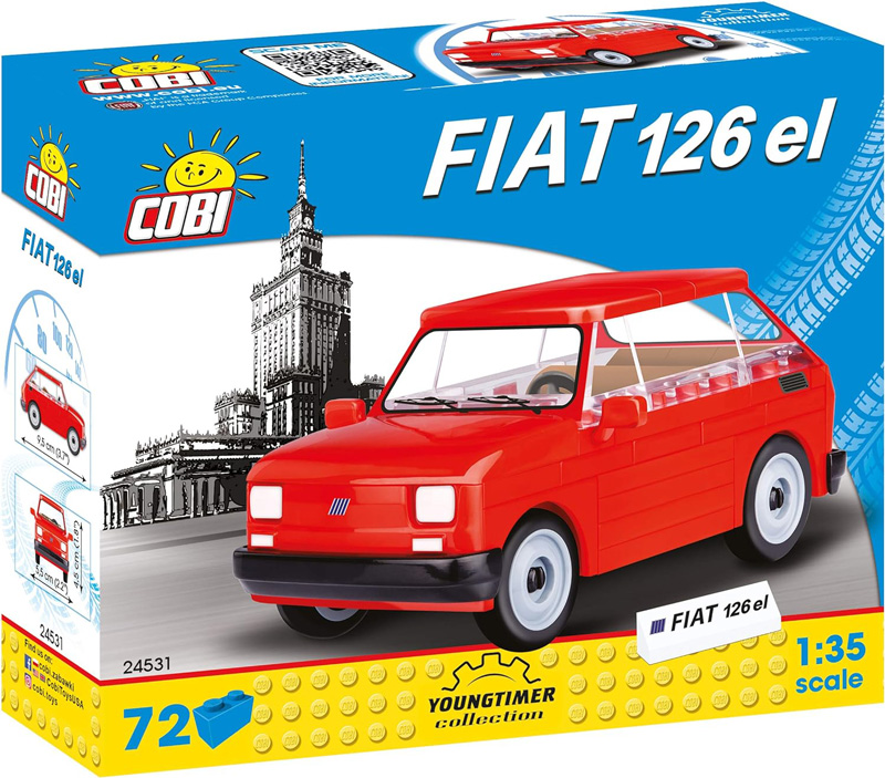 COBI Fiat 126 el 24531 Box Front alte Version