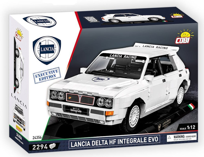 COBI Neuheiten Juni 2024 24356 Lancia Delta HF Integrale Box Front