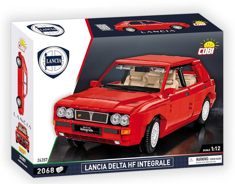 COBI Neuheiten Juni 2024 Lancia Delta HF Integrale 24357 Box front