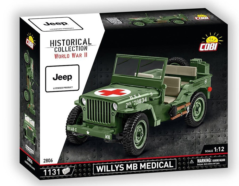 COBI Neuheiten Juni 2024 Medical Willys MB 2806 Box Front