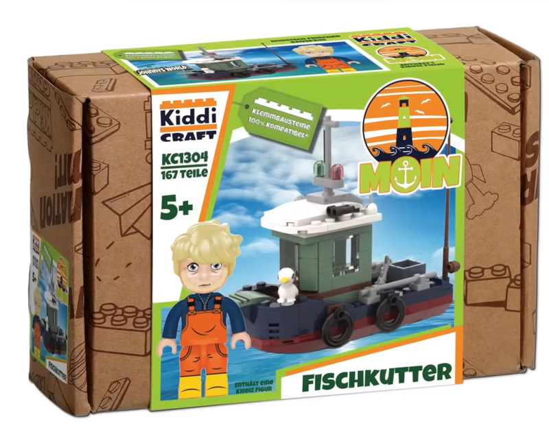 KiddiCraft Fischkutter KC1304 Box