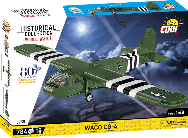 COBI D-Day Waco CG-4 5755 Box Front