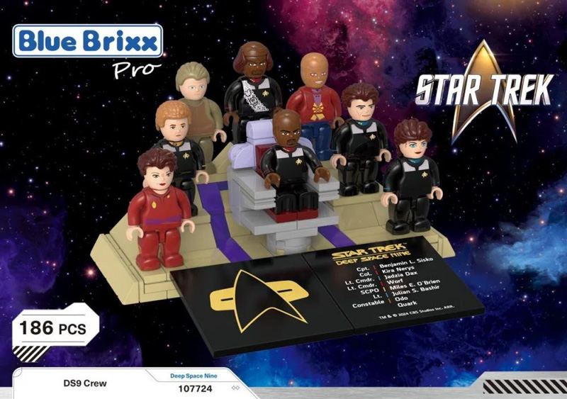 BlueBrixx Star Trek Minifiguren Ds9 107724 Box Front
