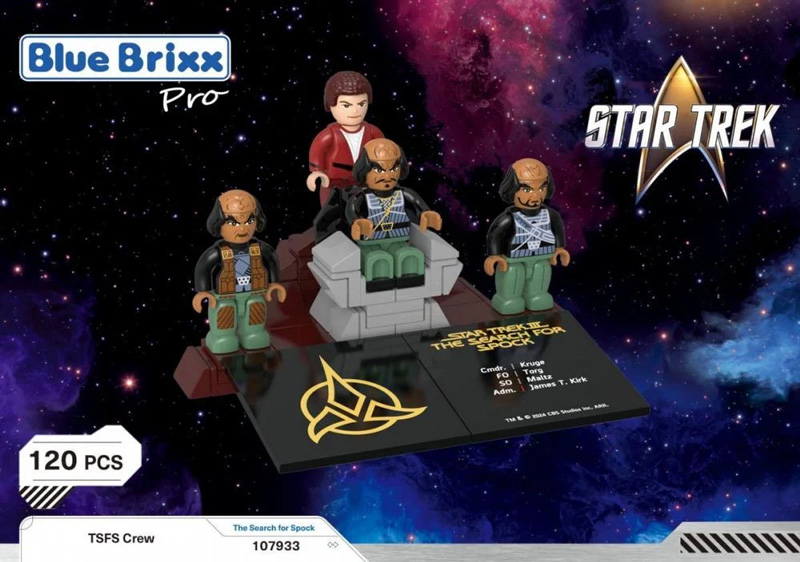 BlueBrixx Star Trek Minifiguren Auf der Suche nach Mr. Spock 107933 Box Front