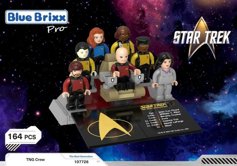 Bluebrixx Star Trek Minifiguren 107726 Box Front