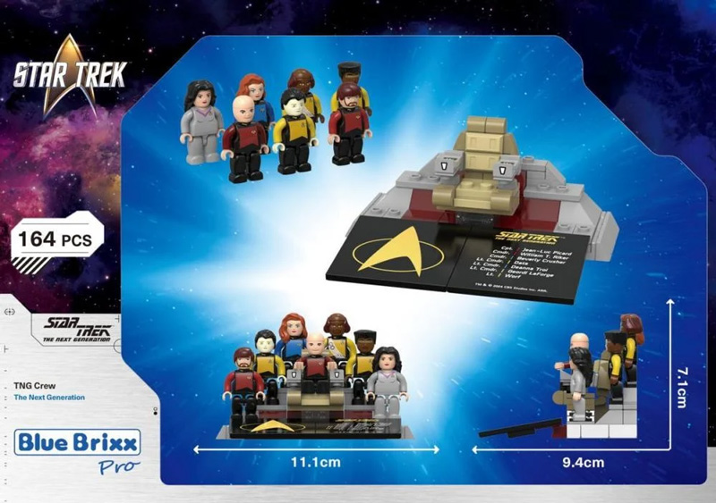 Bluebrixx Star Trek Minifiguren 107726 Box Back