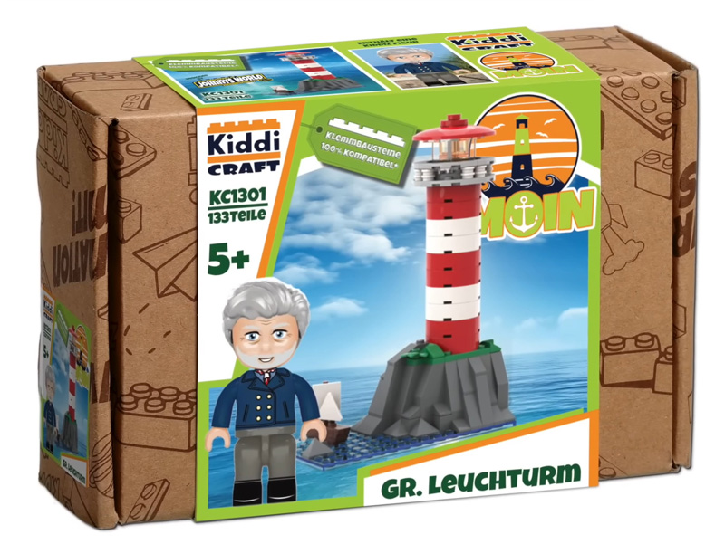 KiddiCraft KC1301 Großer Leuchtturm Box