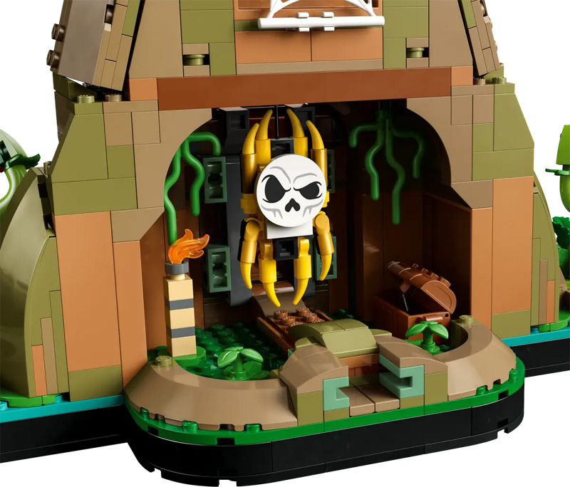 LEGO Zelda Deku-Baum Detail