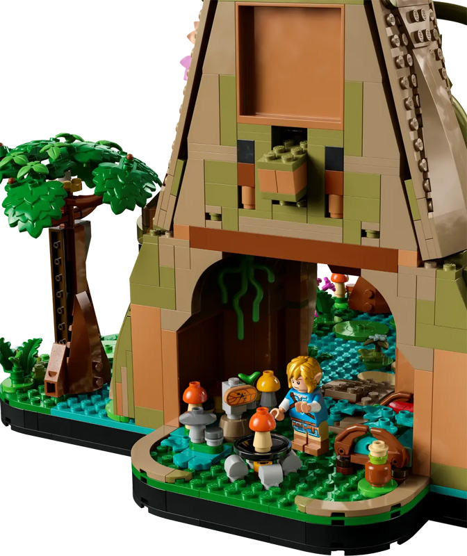 LEGO Zelda Deku-Baum 77092 Detail Rückseite