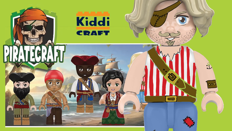 KiddiCraft PirateCraft Piraten Kiddiz KC1411 Titel