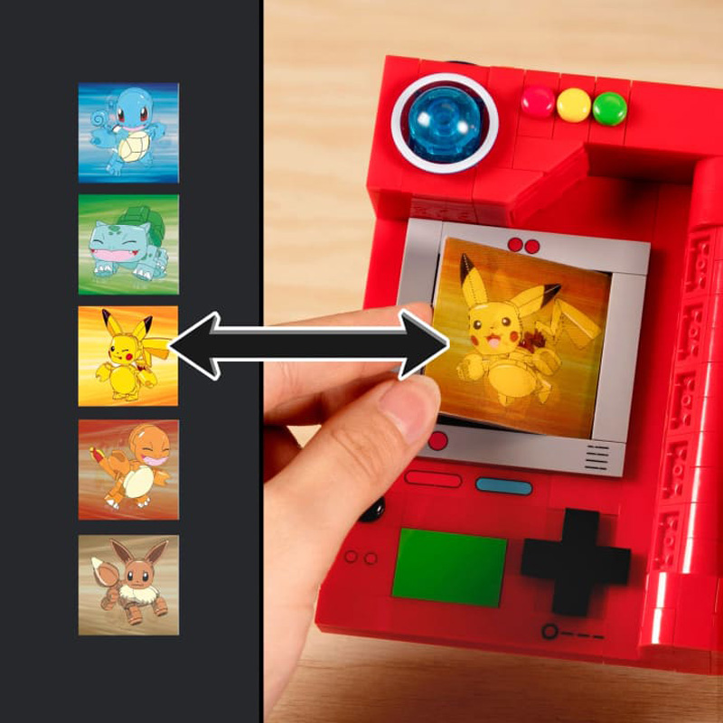 MEGA Pokémon HYM37 Pokédex Bilder austauschen