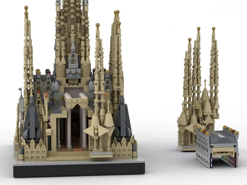 Bluebrixx Sagrada Familia 107585 Set