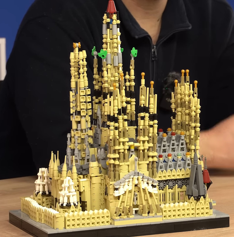 Bluebrixx Sagrada Familia 107585 Prototyp gesamt