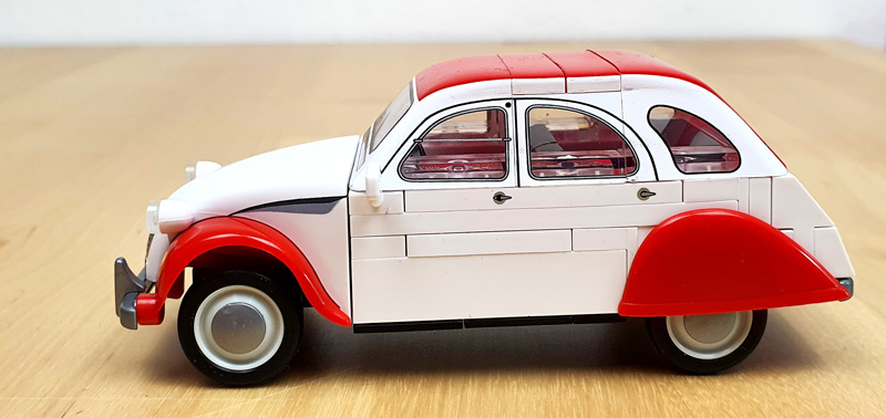 COBI Citroen 2CV Dolly 24513 Set gebaut Seite