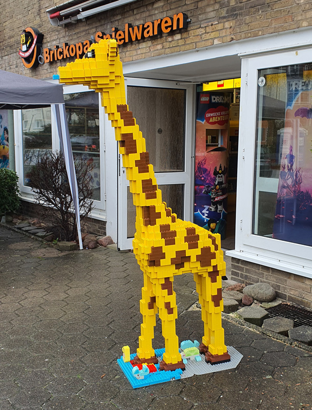 Brickopa Sommersause 2024 Giraffe Raffi