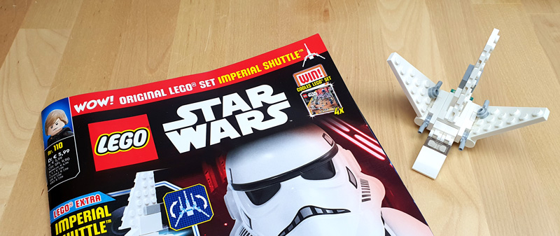 LEGO Star Wars Magazin 110 Imperial Shuttle Titel