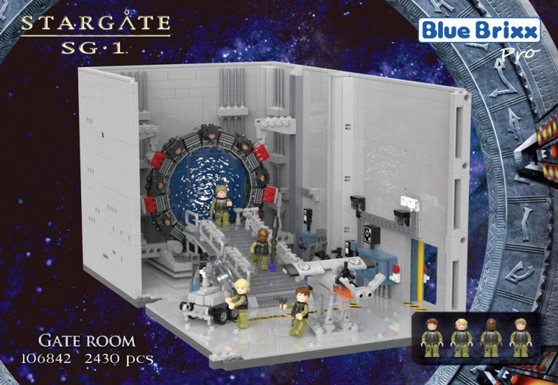 BlueBrixx Stargate Gateraum 106842 Box Front