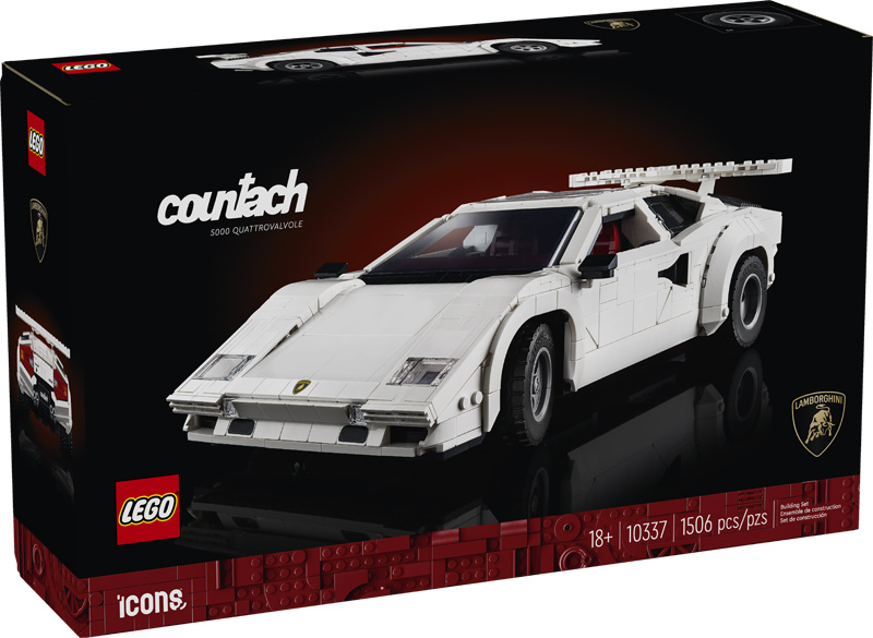 LEGO 10337 Lamborghini Countach Box Front