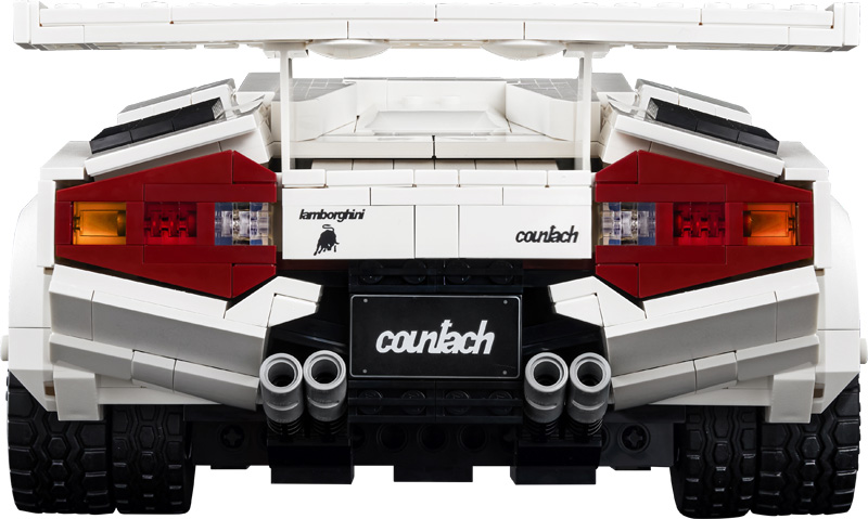 LEGO 10337 Lamborghini Countach Set Heck