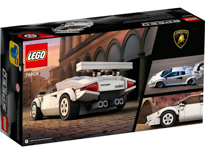 LEGO Speed Champions 76908 Lamborghini Countach Box Back