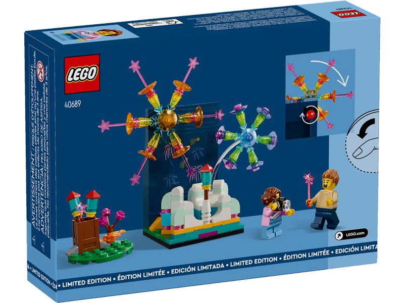 LEGO GWP Feuerwerk 40689 Box Back