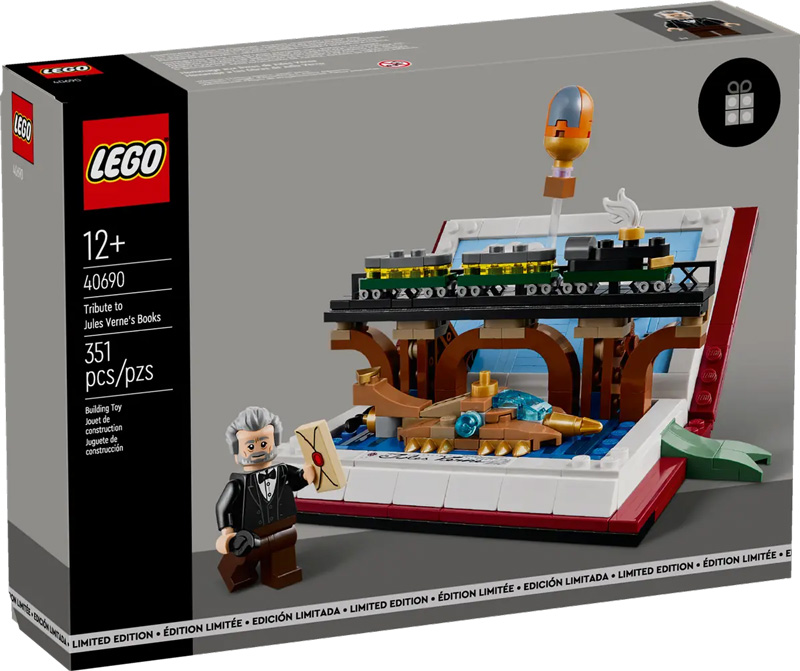 LEGO GWP Hommage an Jules Verne 40690 Box Front