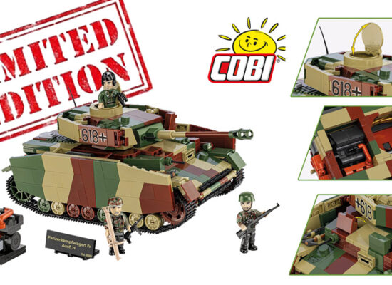 Neue Limited Edition angekündigt: COBI 2591 Panzerkampfwagen IV Ausf H