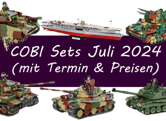 Neue Sets von COBI im Juli 2024