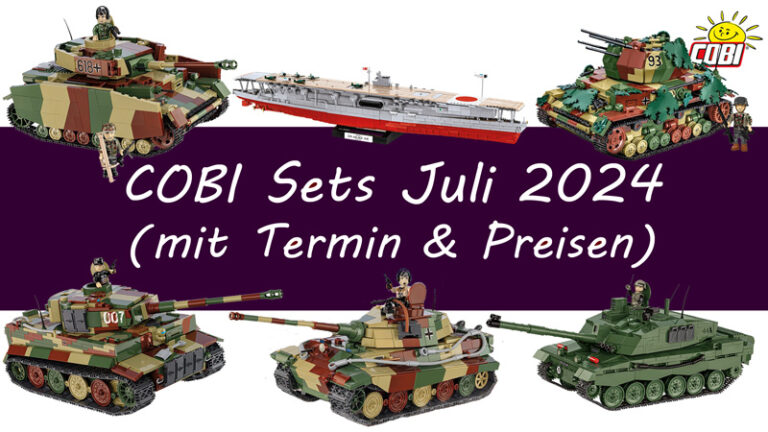 Neue Sets von COBI im Juli 2024