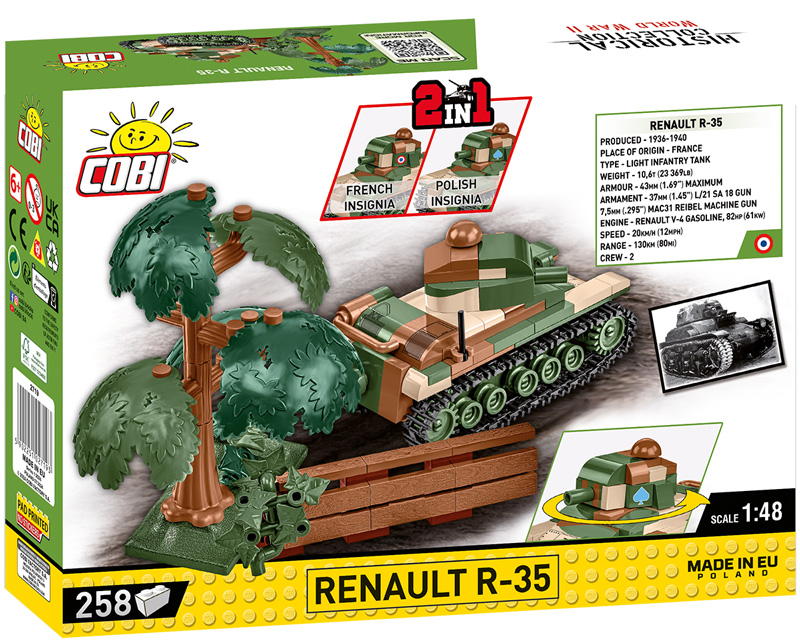 COBI Renault R-35 2719 Box