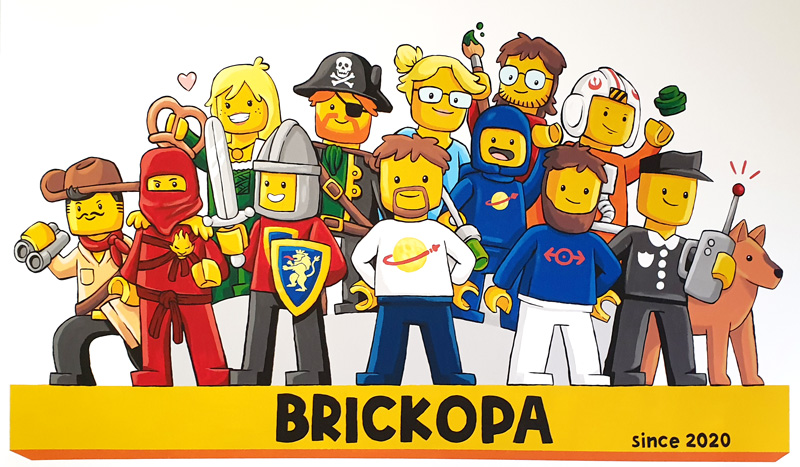 Brickopa Laden Update gemaltes Bild